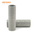 Vente directe d&#39;usine 40-50 UM Micron Pore Grade poretoral Poret Metal SS Tube de filtre en acier inoxydable